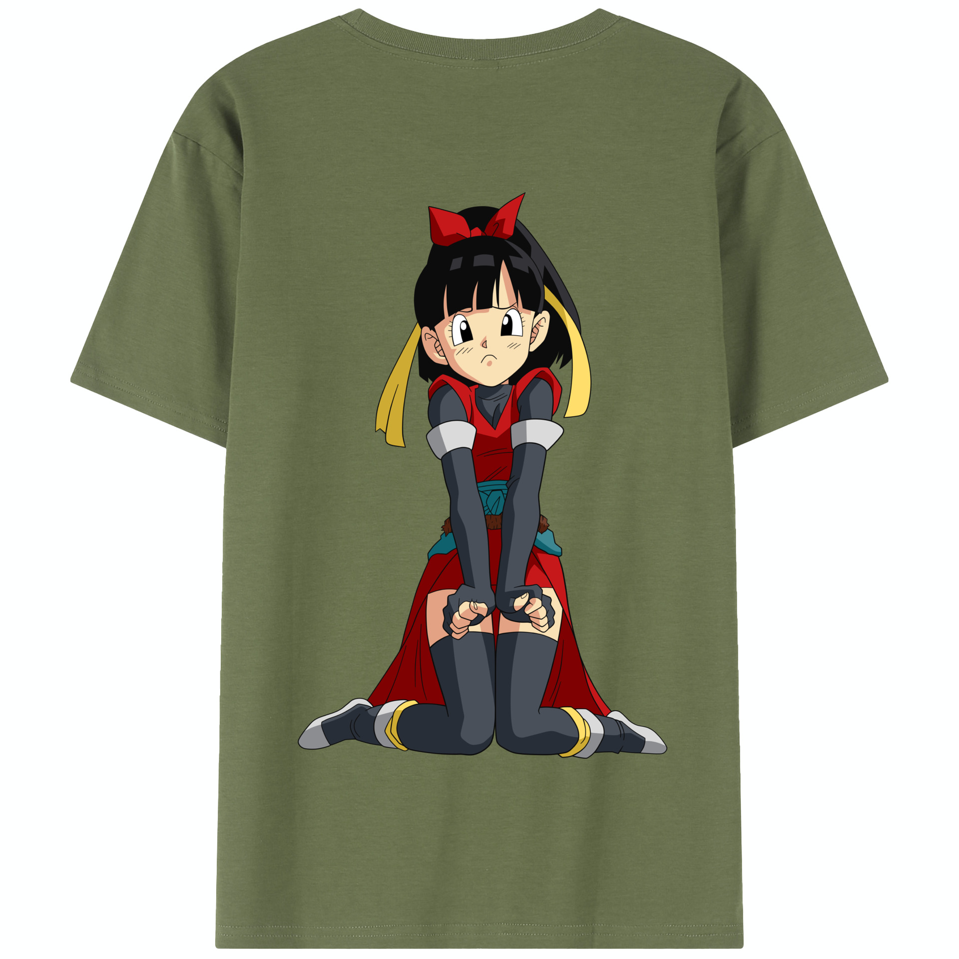 （画像用） ドラゴンボール パン DRAGON BALL Pan 綿100％半袖Tシャツ（背面プリント）